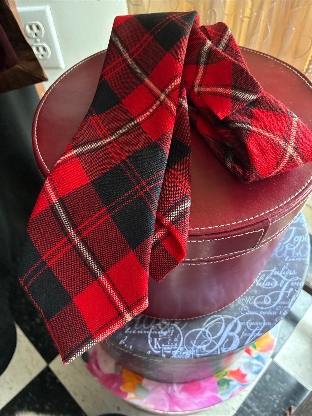 Scotch WoolTartan Tie